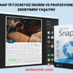 Ashampoo® Snap 15’i Ücretsiz İndirin ve Profesyonel Ekran Kayıt Deneyimini Yaşayın!