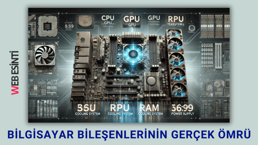 Bilgisayar Bileşenlerinin Gerçek Ömrü