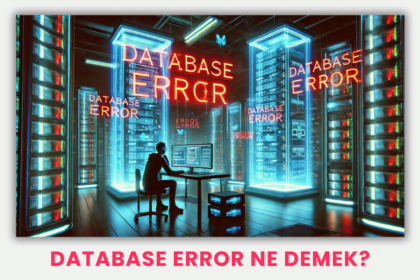 Database Error Ne Demek? Neden Oluşur ve Çözüm Yolları