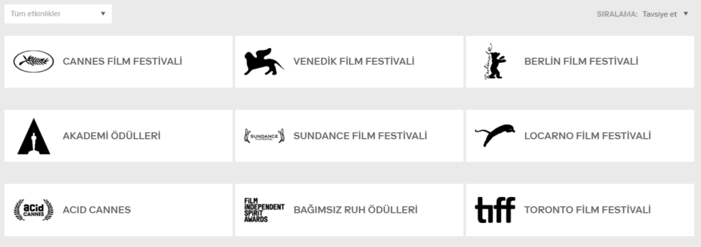 MUBI: Festival Filmleri ve Ödüllü Yapımlar