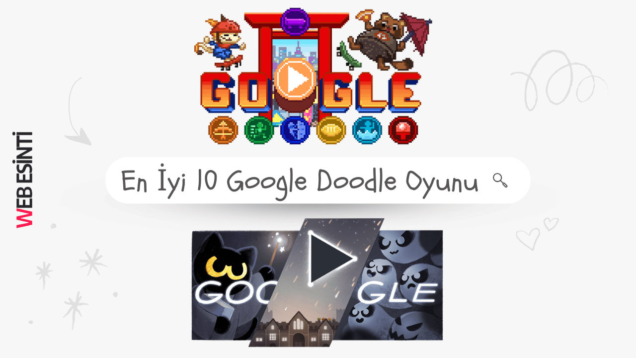 Gouges Doodle En İyi 10 Google Doodle Oyunu: Eğlence ve Yaratıcılıkla Dolu Bir ...