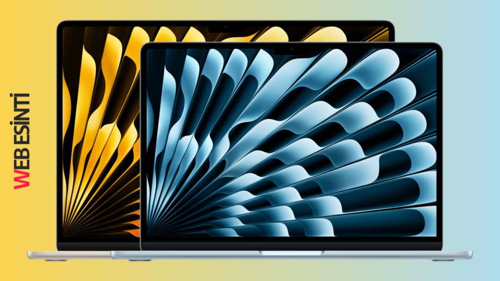 M4 MacBook Air Sky Blue Duvar Kağıdı İndir