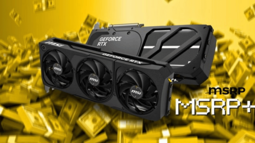 MSI, GeForce RTX 5070 Ti Fiyatlarını Artırdı – Temel Versiyon Artık 819 Dolar