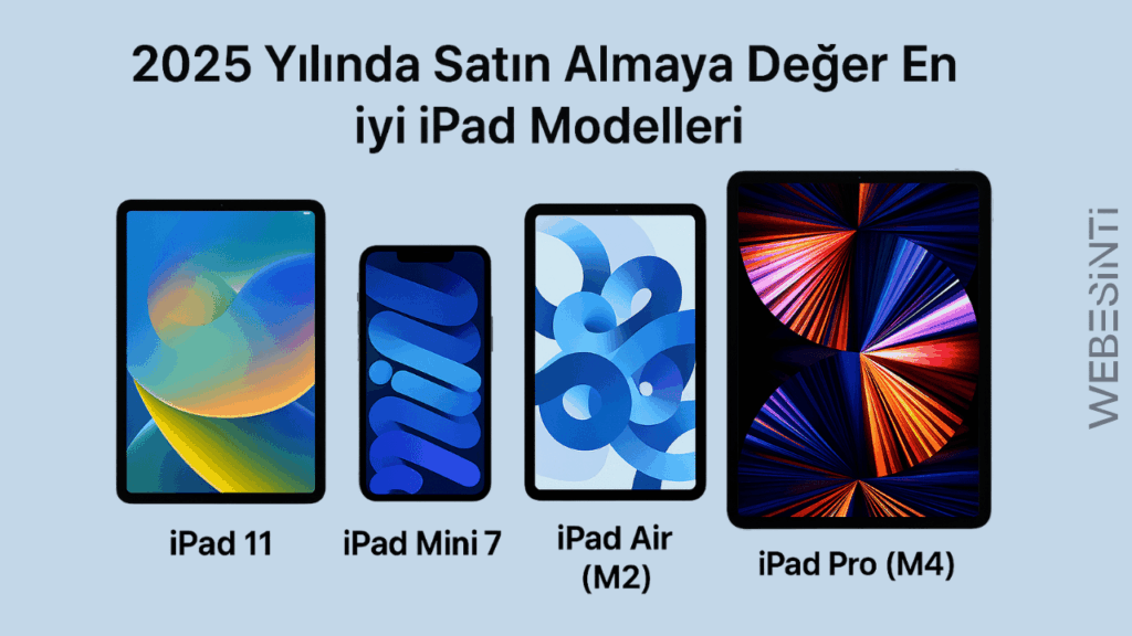 2025 Yılında Satın Alınabilecek En İyi iPad Modelleri Açıklandı