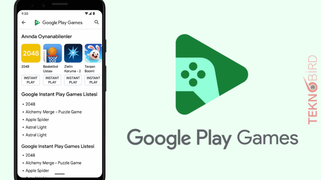 Google Play Instant Oyunları: Tam Liste