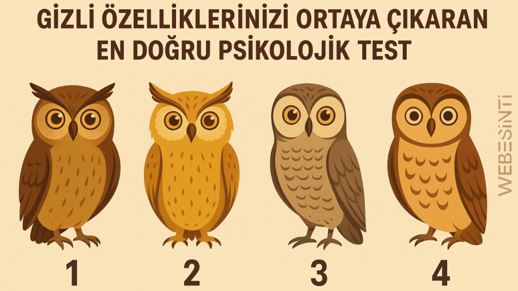 Kişilik Tipinizi Ortaya Çıkaran Gizli Özellikler: En Doğru Psikolojik Test