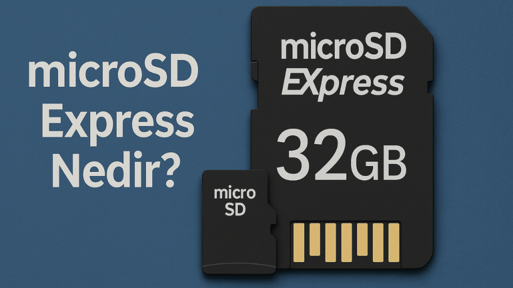 microSD Express Nedir? Neden Normal microSD Kartlardan Çok Daha Hızlı?