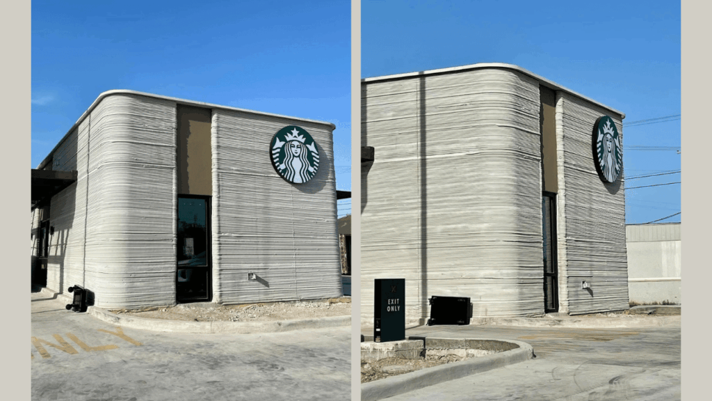 Starbucks ABD'de İlk 3D Yazıcıyla Üretilen Şubesini Açtı