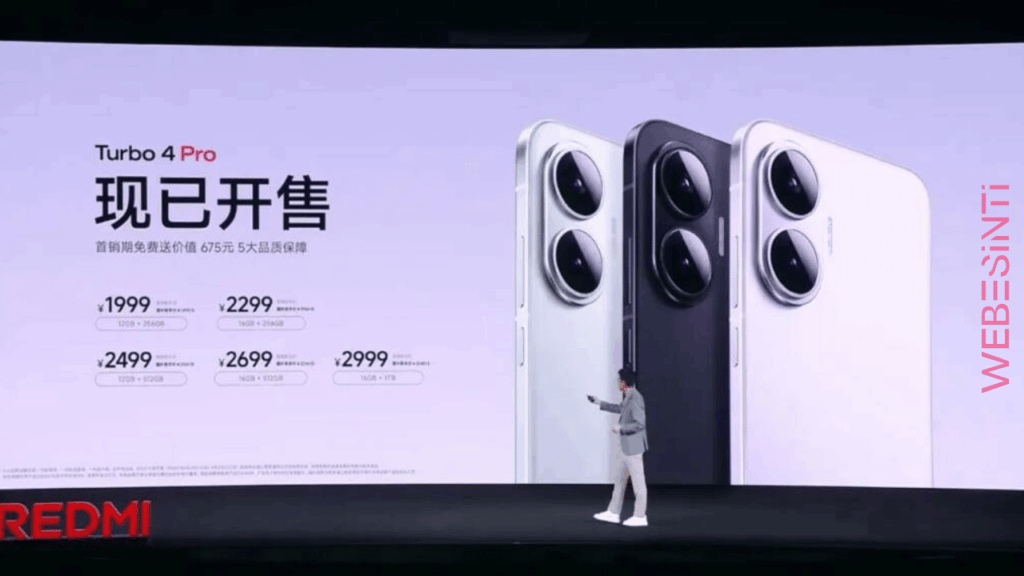 Xiaomi, Yeni Uygun Fiyatlı Amiral Gemisi Redmi Turbo 4 Pro'yu Tanıttı