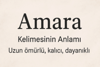 Amara Ne Demek? Anlamı ve Kullanımı Hakkında Detaylı Bilgi