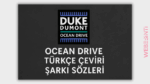 Duke Dumont Ocean Drive Türkçe Çeviri Şarkı Sözleri: Duygulara Yolculuk8