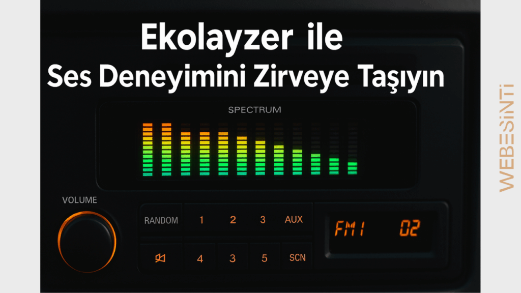 Müziğin Ritmini Görselleştirin: Ekolayzer ile Ses Deneyimini Zirveye Taşıyın