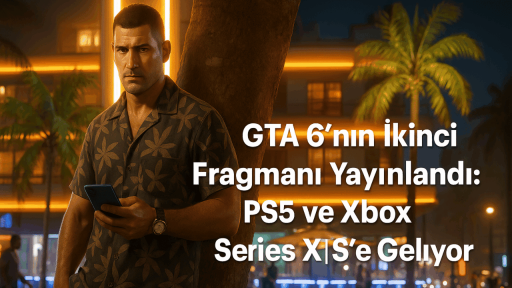 GTA 6 İkinci Fragmanı Yayınlandı: PS5 ve Xbox Series X|S’e Geliyor