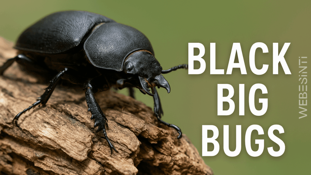 Siyah Büyük Böcekler (Black Big Bugs): Doğanın Devasa ve Gizemli Yüzü