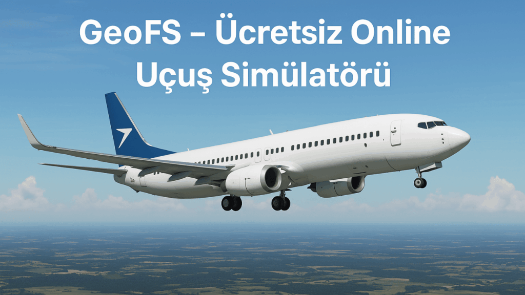 GeoFS - Ücretsiz Online Uçuş Simülatörü: Gökyüzü Parmaklarınızın Ucunda