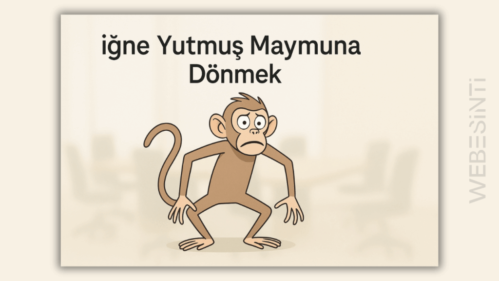 "İğne Yutmuş Maymuna Dönmek" Ne Demek?