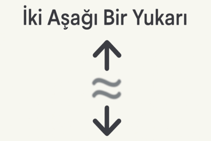 İki Aşağı Bir Yukarı, Türkçenin En Pratik Deyimi