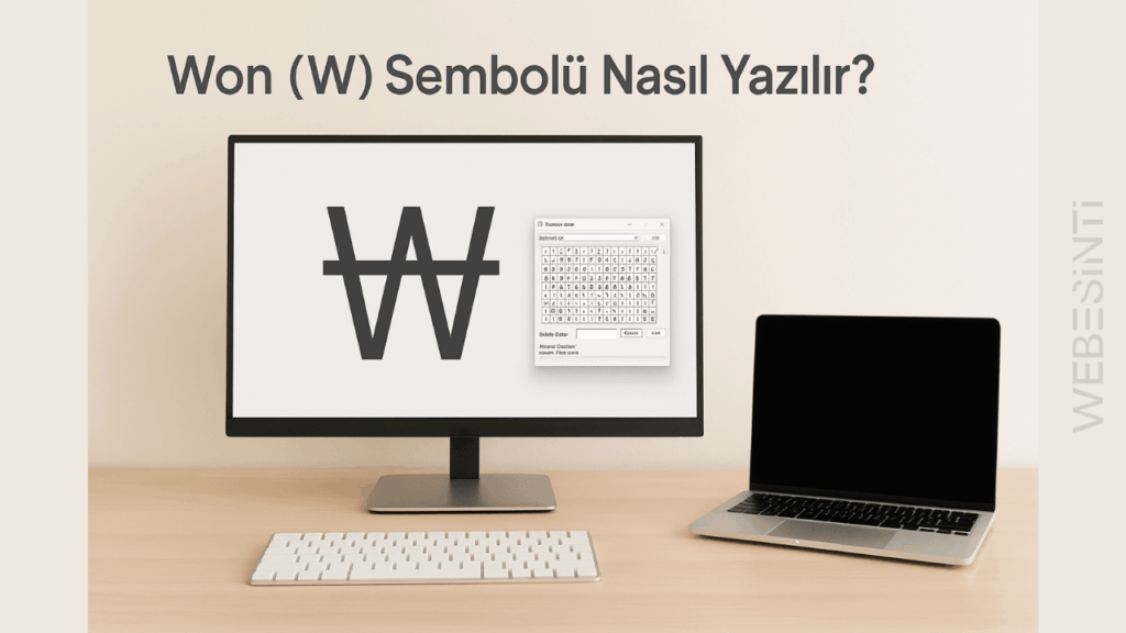 Kore Won Simgesi (₩) Nasıl Yazılır? Windows, Mac, HTML ve Kısayollar