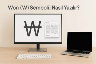 Kore Won Simgesi (₩) Nasıl Yazılır? Windows, Mac, HTML ve Kısayollar