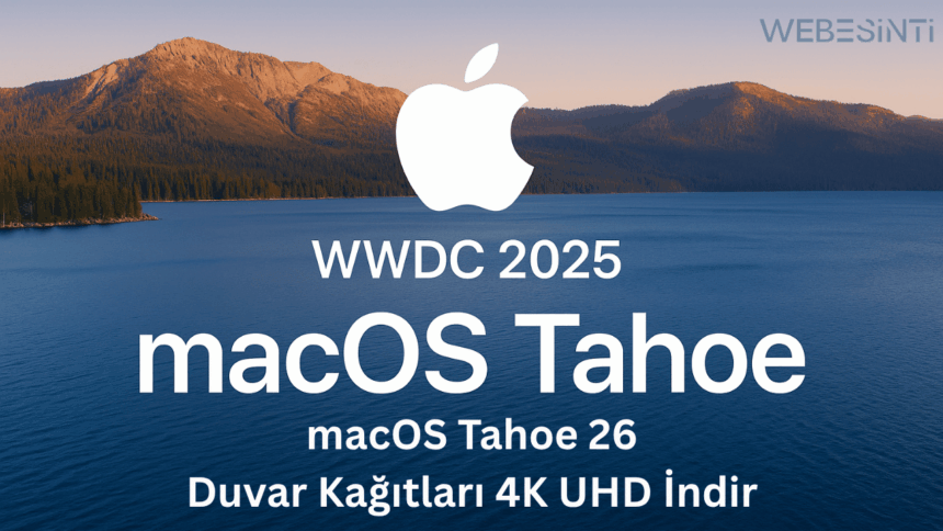 macOS Tahoe 26 Duvar Kağıtları 4K UHD İndir