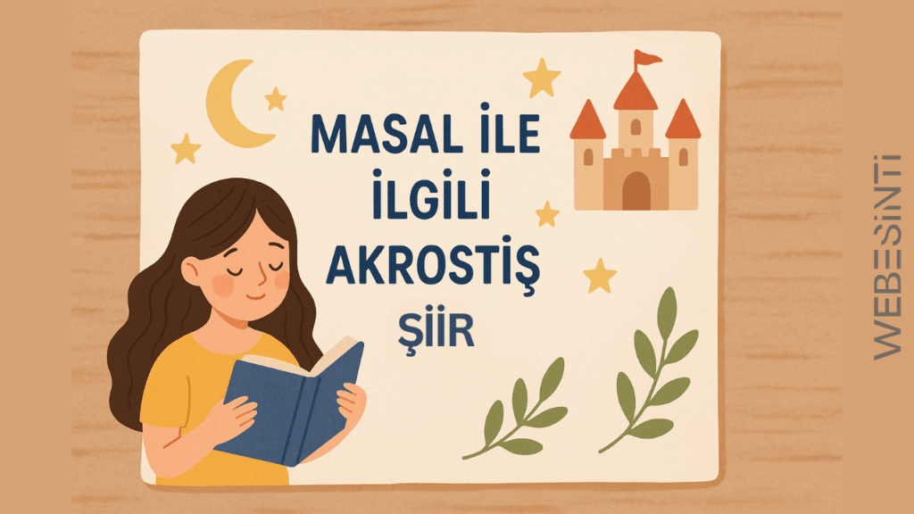 Masal ile İlgili Akrostiş Şiir ve Hayal Gücünün Gücü