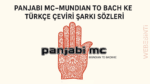 Panjabi MC - Mundian To Bach Ke Türkçe Çeviri Şarkı Sözleri: Anlamı Ne?