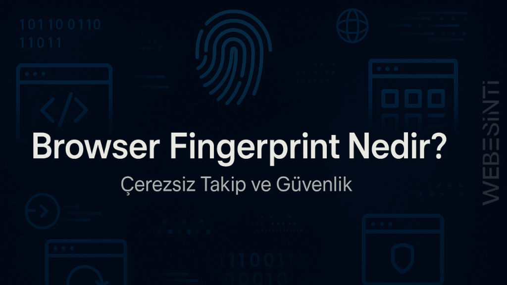 Browser Fingerprint Nedir?