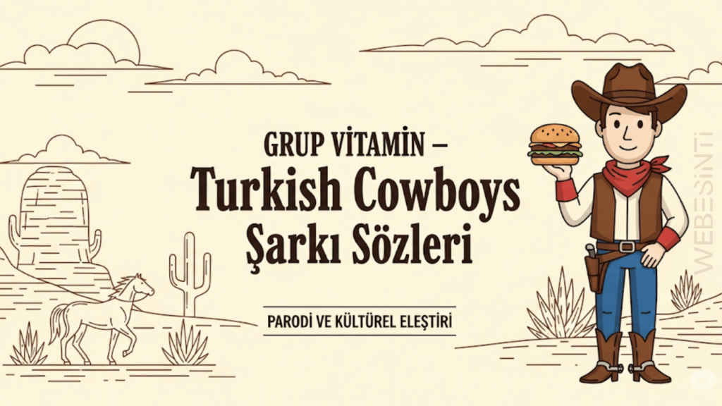 Grup Vitamin – Turkish Cowboys Şarkı Sözleri Üzerine Mizahi ve Eleştirel Bir Bakış