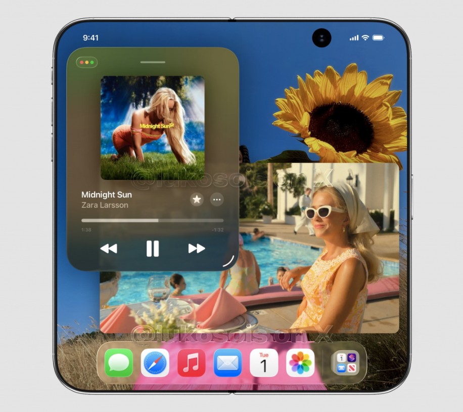 iPhone 18 Ultra Fold Konsept Ekran Görüntüsü