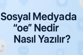 OE Nedir Œ Birleşik Nasıl Yazılır - Sosyal Medyada Popüler Olan Œ İfadesinin Sırrı
