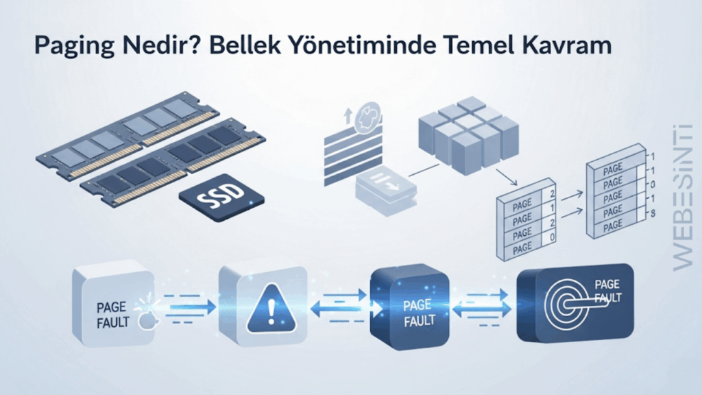 Paging Ne Demek? – Bellek Yönetiminde Hayati Bir Teknik