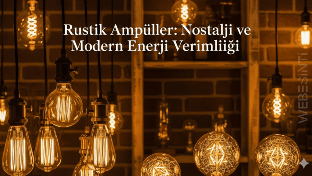 Rustik Ampul Ne Demek?