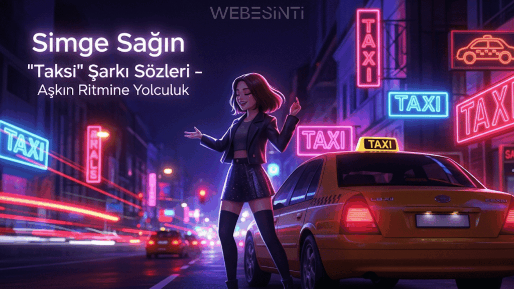 Simge Sağın “Taksi” Şarkı Sözleri: Aşkın Coşkusunu Taşıyan Bir Yolculuk