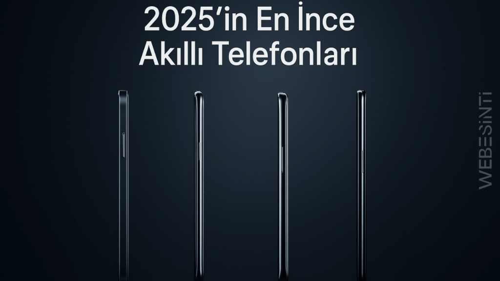 2025 Yılının En İyi 5 İnce Akıllı Telefonu