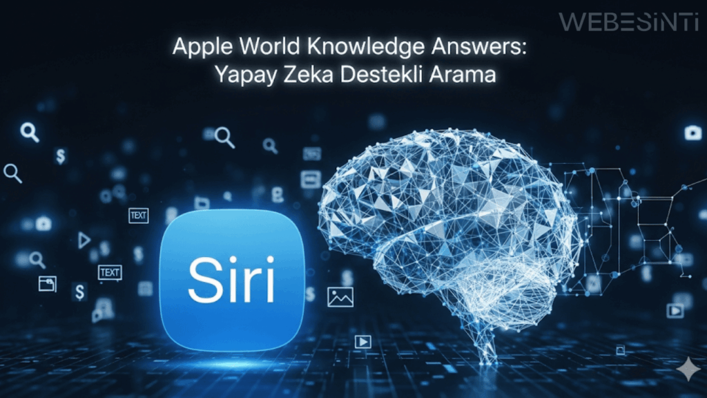 Apple, yapay zeka tabanlı web arama motoru geliştirmeyi planlıyor