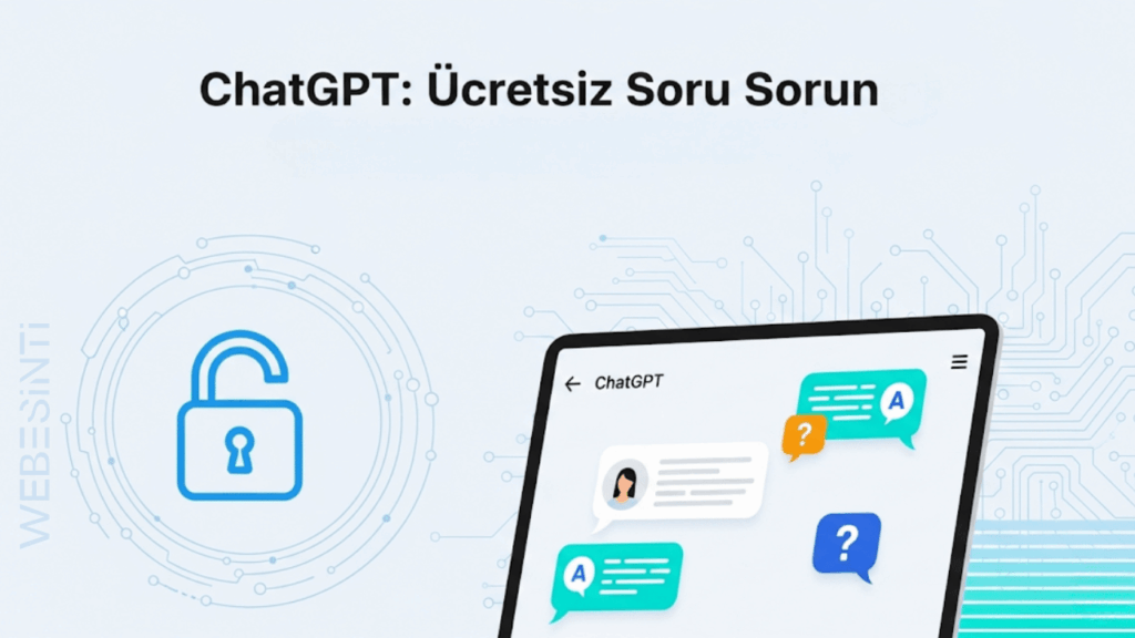 ChatGPT: Ücretsiz Soru Sorun ve Bilgiye Sınır Tanımadan Ulaşın
