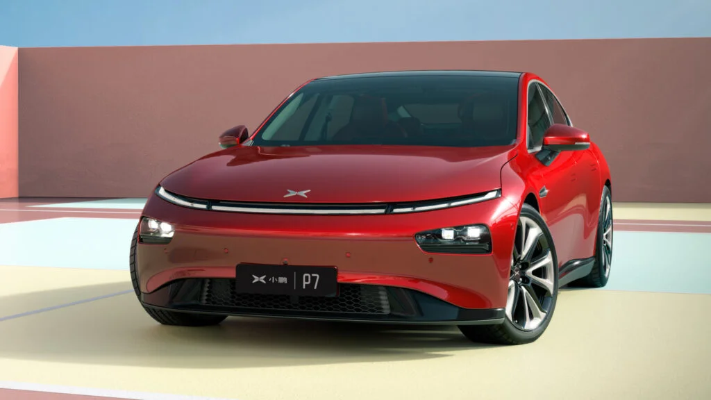 Çinli Xpeng P7 Otomobili