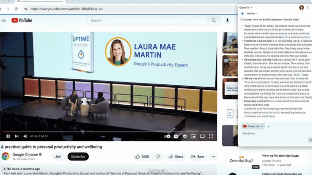 Google Chrome’a Gemini Yapay Zekâ Asistanı Geliyor