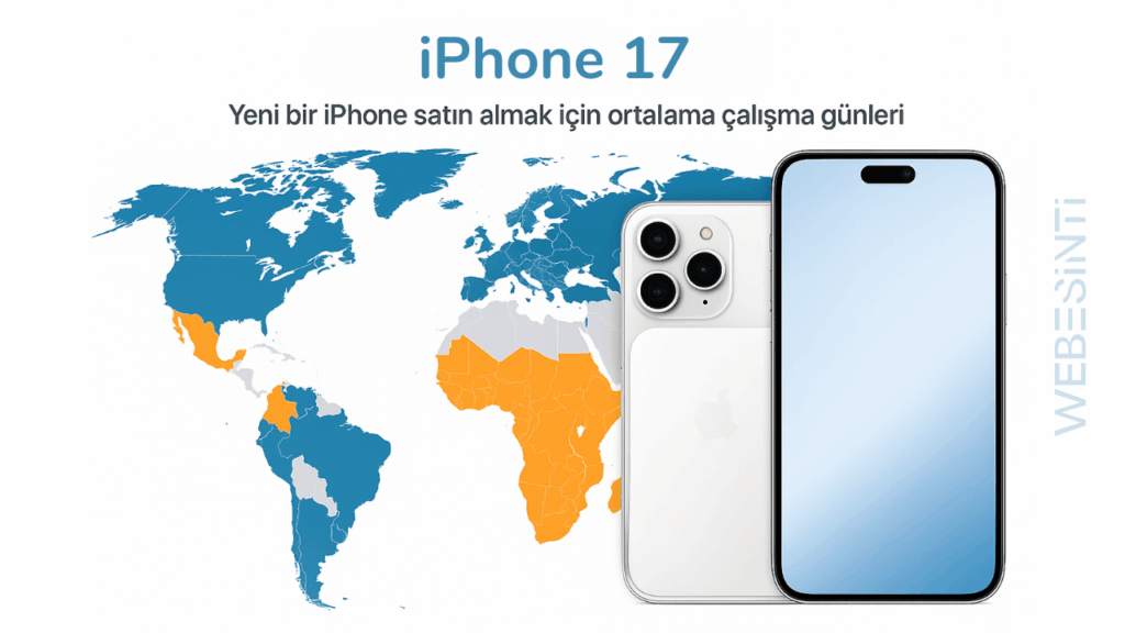 iPhone 17 Pro Satın Almak İçin Kaç Gün Çalışmak Gerekiyor?