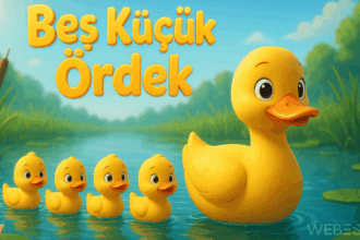 5 Küçük Ördek Şarkı Sözleri – Çocukların En Sevdiği Eğitici Şarkı