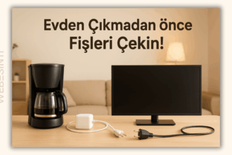 Evden Çıkmadan Önce Kapatmanız Gereken Top 3 Elektrikli Cihaz