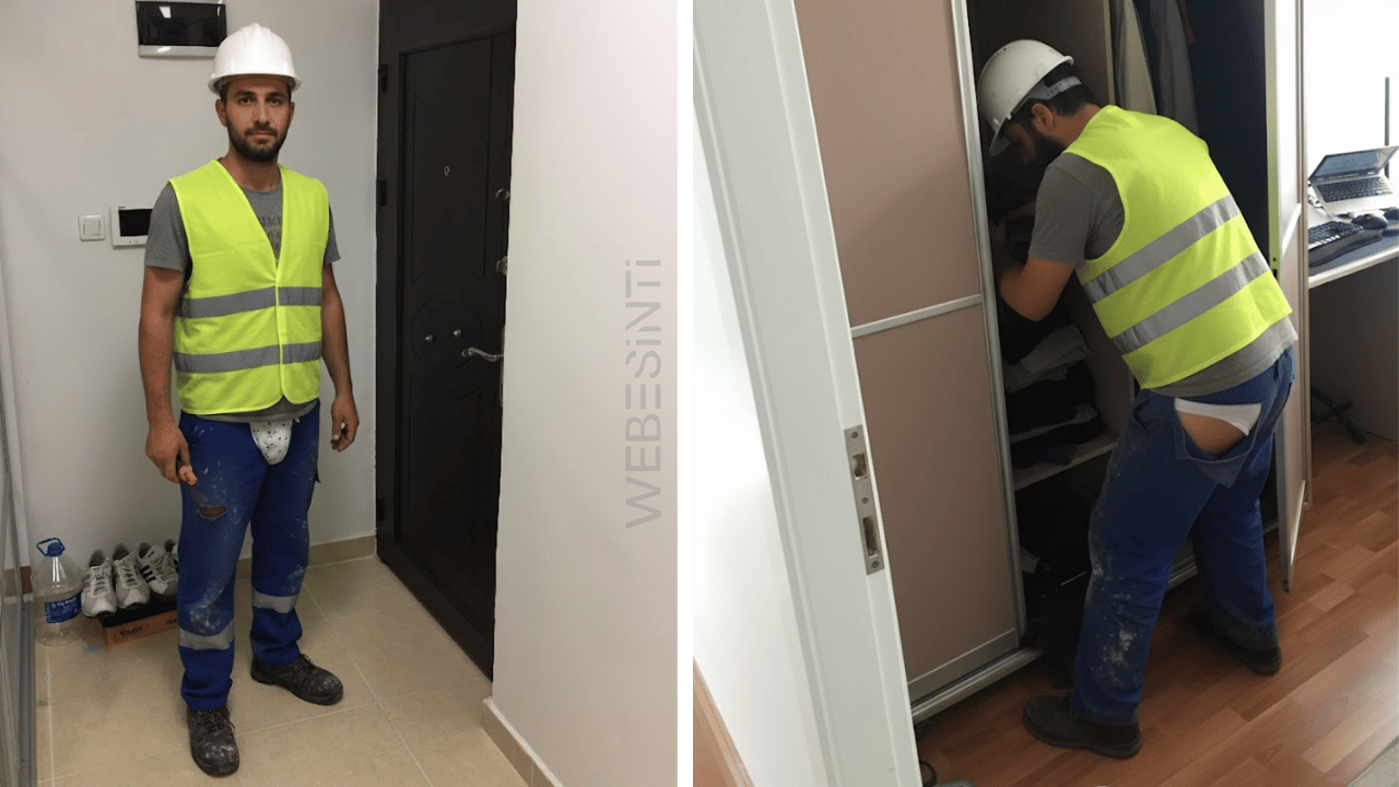Gemini vvde yırtık pantolonlu inşaatçı şakası