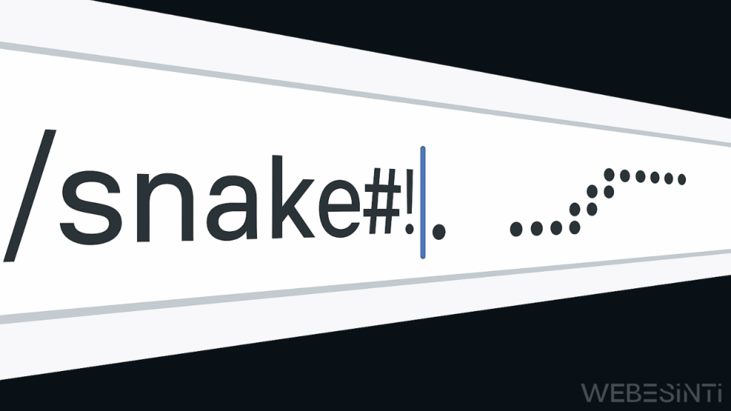 Klasik Snake oyunu, artık tarayıcı adres çubuğunda oynanabiliyor