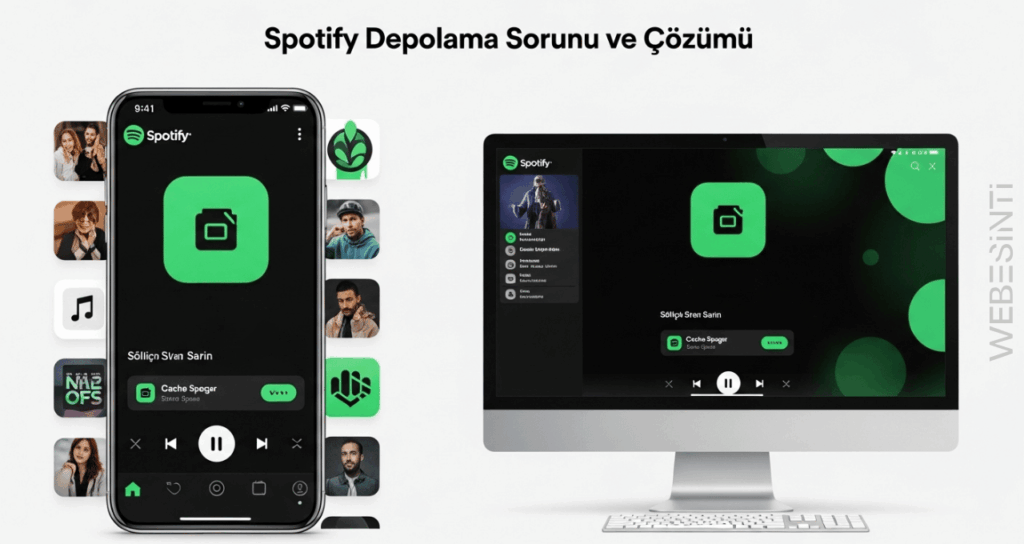Spotify Çok Yer Kaplıyor Sorunu Çözümü: Depolama Alanını Tüketen Asıl Nedenler