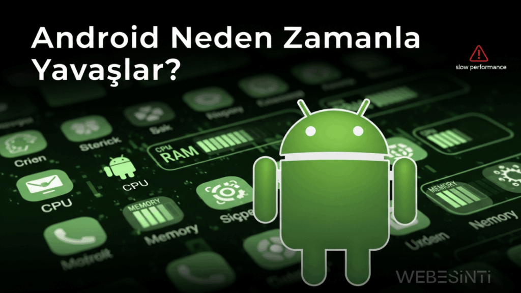 Android Neden Zamanla Yavaşlar? Gerçek Nedenler ve Çözüm Yolları