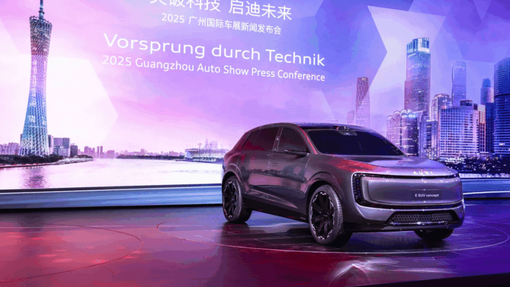 Audi, 670 Beygir Gücündeki Yeni Elektrikli SUV Konsepti “E SUV Concept”i Tanıttı