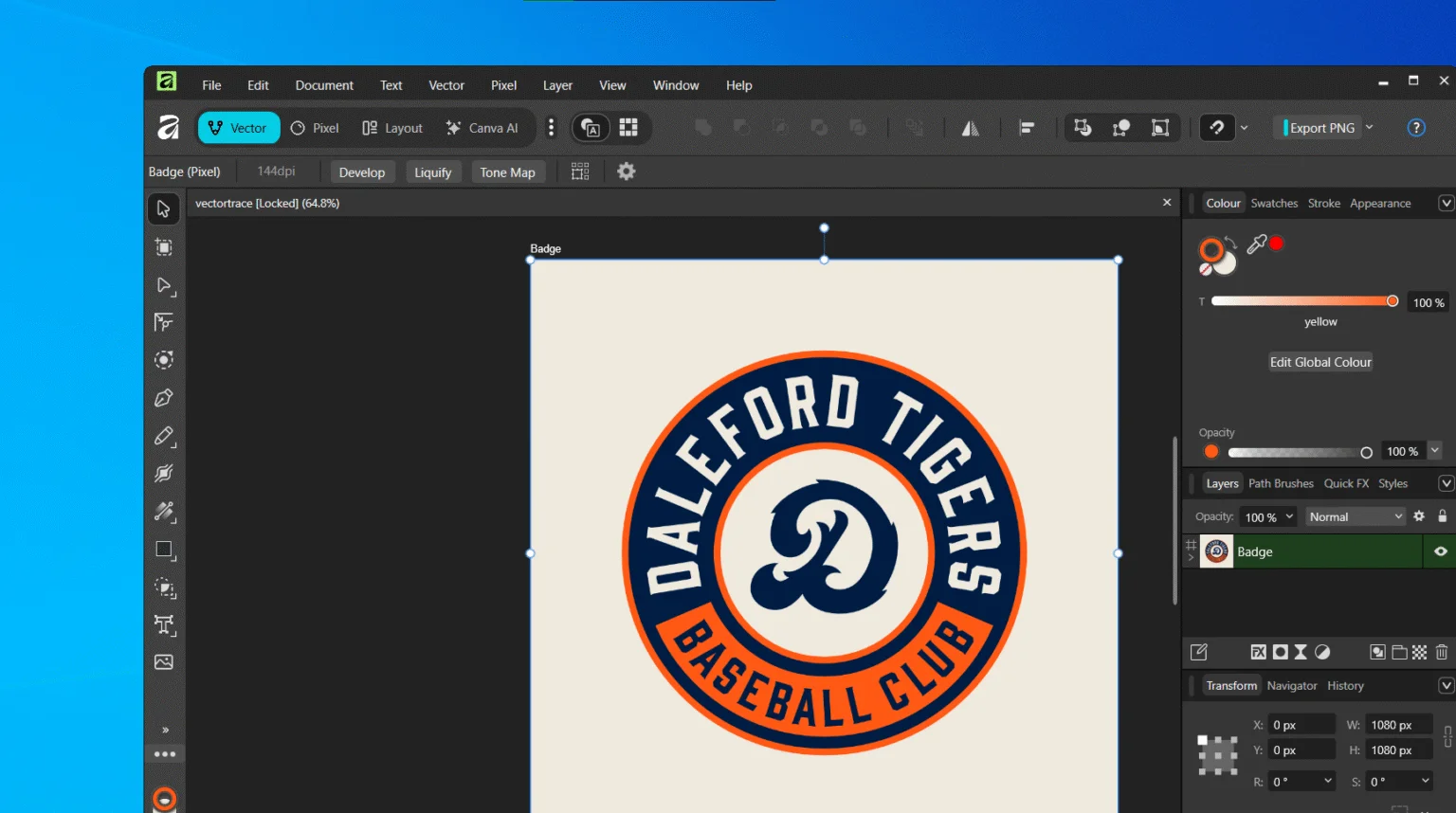 Affinity Linux İlk Büyük Ticari Editör