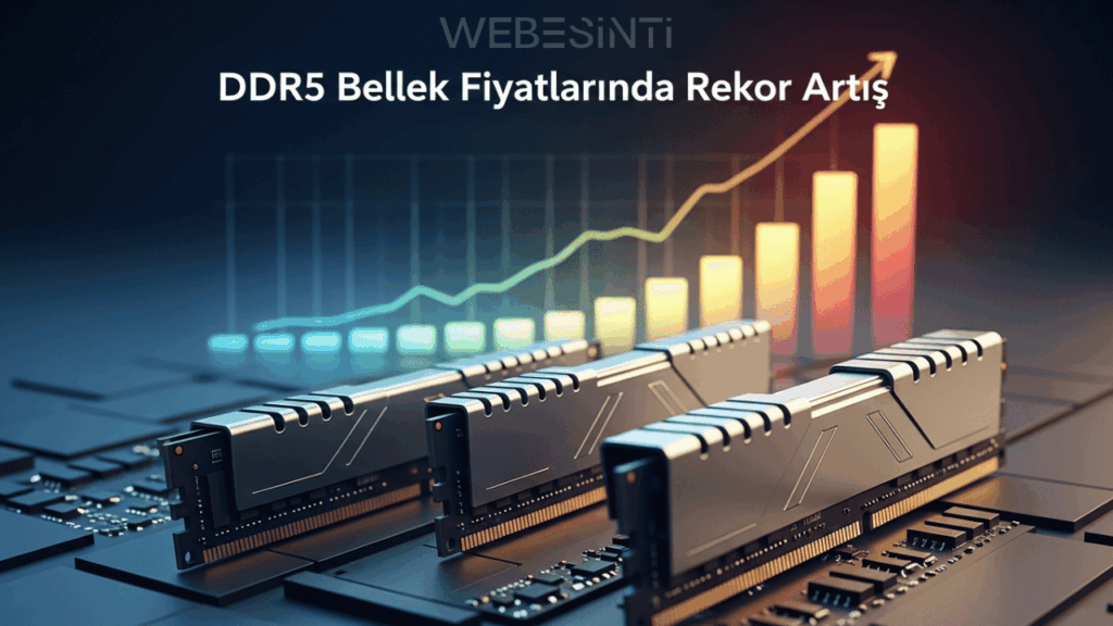 DDR5 Fiyatları PS5’i Geride Bıraktı: Bellek Krizi Derinleşiyor