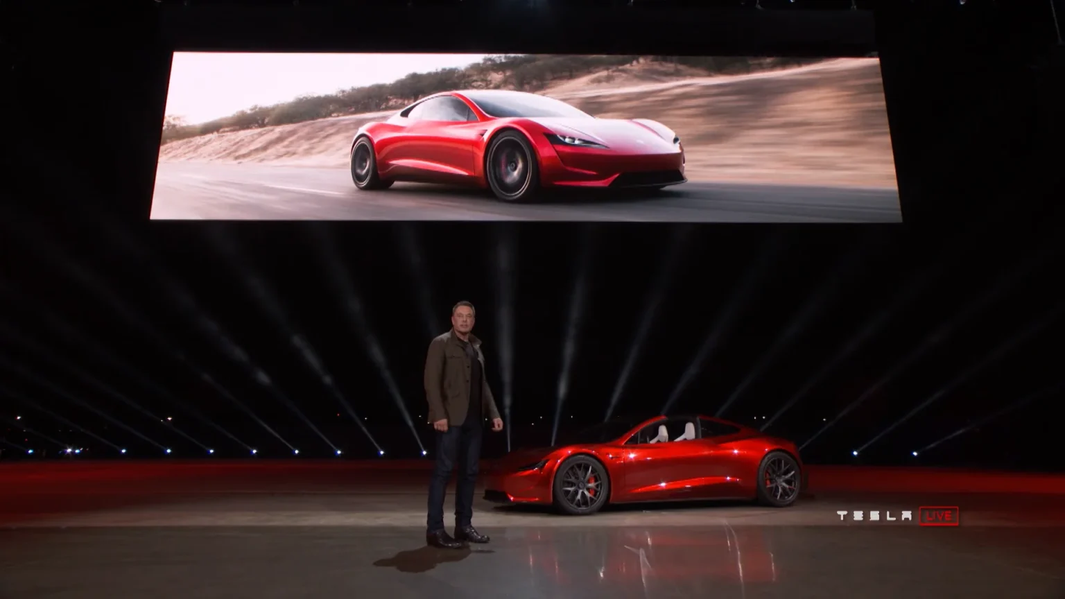 Tesla Roadster Tanıtımı