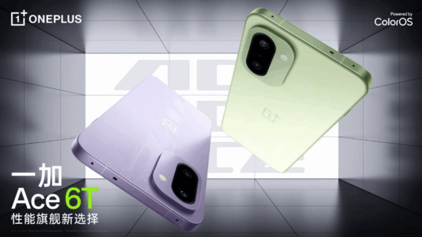 OnePlus Ace 6T, 8300 mAh Bataryası ve Snapdragon 8 Gen 5 ile Resmi Olarak Tanıtılıyor